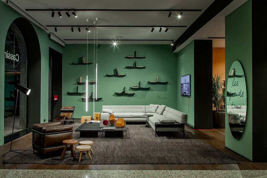 Cassina Showroom Via Durini Milano Urquiola & SCE Project