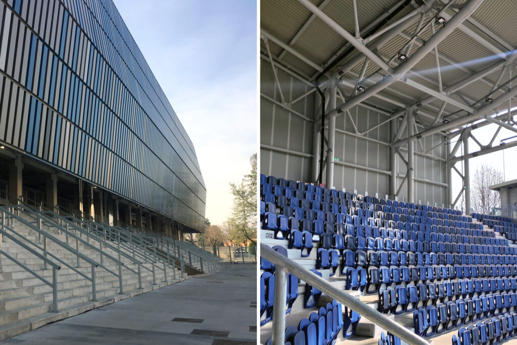 Gewiss stadium Stadio dell'Atalanta a Bergamo by De8 e SCE Project