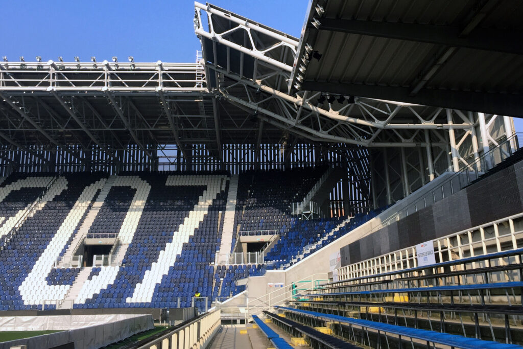 Gewiss stadium Stadio dell'Atalanta a Bergamo by De8 e SCE Project