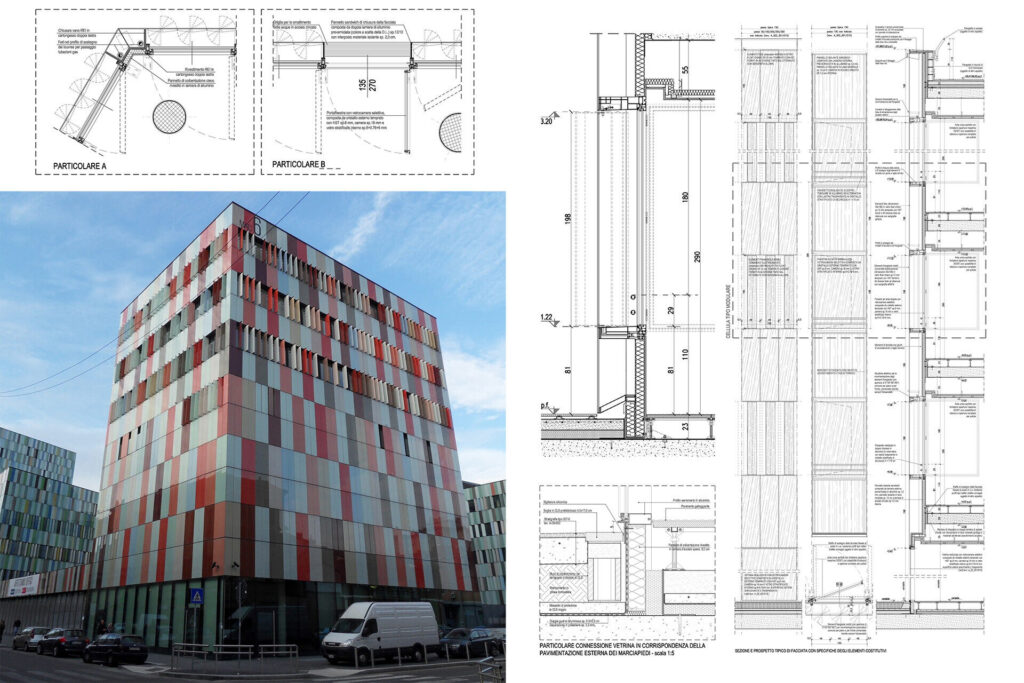 Facade design engineering by SCE Project Macciachini Dettagli