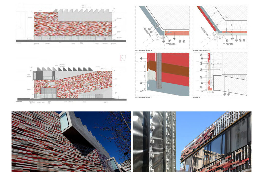 Facade design engineering by SCE Project M9 Dettagli