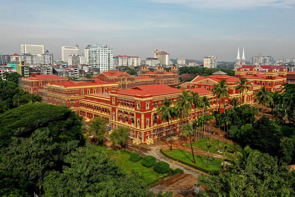 Restoration of the Secretariat in Yangon